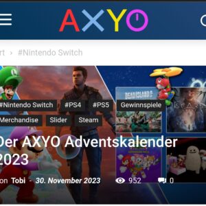 AXYO Gaming Adventskalender 2023