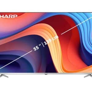 Sharp 55GP6260E 4K ULTRA HD QLED GOOGLE TV (55 Zoll) für 319,44€ (statt 375€)