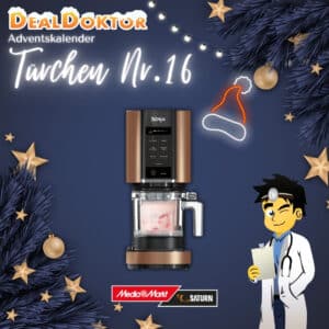 🎁 DealDoktor Adventskalender - Türchen 16: Ninja CREAMi Eismaschine & Frozen Dessert Maker 