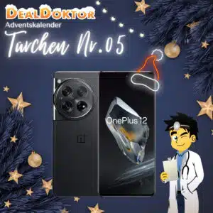 🎁 DealDoktor Adventskalender - Türchen 5: OnePlus 12 5G mit 16GB RAM & 512GB Speicher