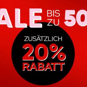 -20% Extra Rabatt bei Galeria auf bereits reduzierte Artikel