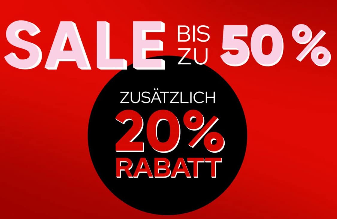 -20% Extra Rabatt bei Galeria auf bereits reduzierte Artikel