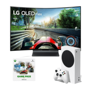 LG 42LX3Q6LA 42" 4K OLED 120 Hz Curved Gaming TV + Xbox Series S + 3 Monate Game Pass Ultimate für 1.599€ (statt 1.852€)