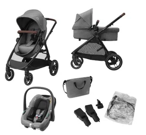 Thumbnail Maxi-Cosi Zelia S Trio Kinderwagen 3 in 1 Komplettset