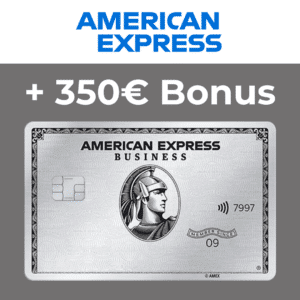 💳 Gewerbe: 350 € Bonus (oder 75.000 Membership Rewards) + 25.000 Membership Rewards® Punkte  für American Express Business Platinum Card