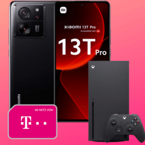 Eff. GRATIS 🔥 Xiaomi 13T Pro (1000GB) für 99€ + gratis Xbox Series X + 50€ Wechselbonus + 20GB 5G/LTE Allnet für 39,96€/Monat (Telekom Magenta Mobil M freenet)