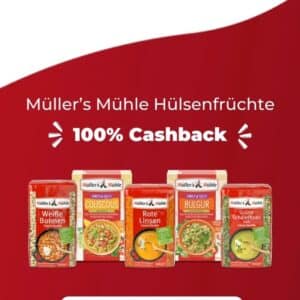 Gratis über Scondo Müllers Mühle Hülsenfrüchte ab 15.01.2024