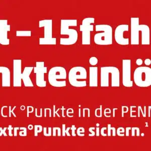 Penny: 15-fach Payback Punkte für das Einlösen von 200 Punkten (4x nutzbar)