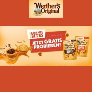 😋 Werther‘s Original Caramel Bites GRATIS testen 🚀