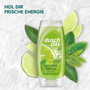 🚿 Duschdas Duschgel Limette Minze (6x 225 ml) für 5,64€
