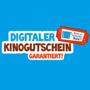 😍 Für nur 2€ ins Kino mit kinder Schokobons + Gewinnspiel