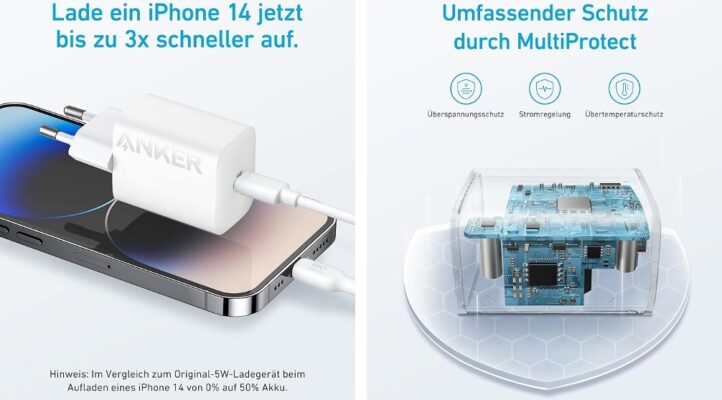 2x Anker 312 30W USB-C Ladegerät