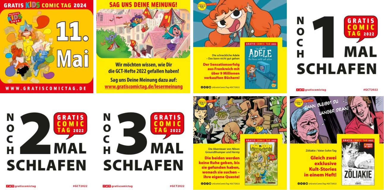 Gratis Comic Tag am 11. Mai 2024