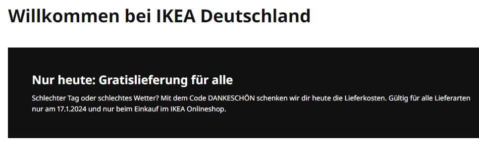 Willkommen bei IKEA Deutschland!