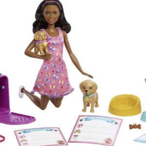 Barbie HKD87 - Puppe &amp; Welpenadoption-Spielset für 12,19€ (statt 24,48€)