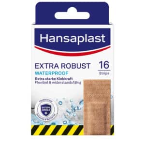 Hansaplast extra Robust Wasserfeste Strips 16 Strips