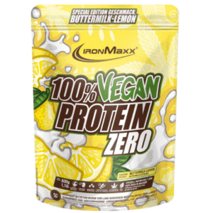 🍋 IronMaxx 100% Vegan Protein Zero - Buttermilk Lemon 500g Eiweißpulver für 10,99€ (statt 20€)