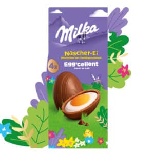 Milka Nascher-Ei gratis testen - wöchentlich 1.000 Teilnehmer