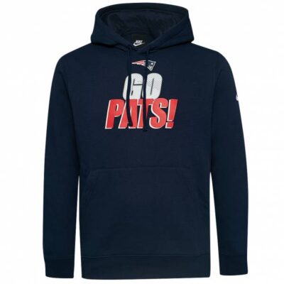 New England Patriots NFL Nike Club Fleece Herren Hoodie