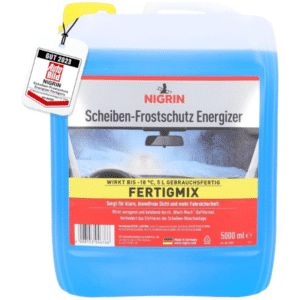 ⛄ NIGRIN Scheiben-Frostschutz ENERGIZER Fertigmix -18°, schnellwirkend, blau, 5 Liter für 9,95€ (statt 12€)