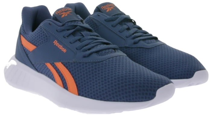 Reebok Lite 2.0 Damen Lauf-Schuhe Mesh mit gedämpfter Sohle FY9898 Blau/Orange
