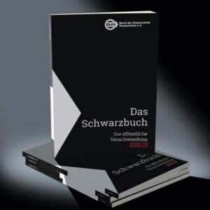 "Schwarzbuch 2023/24" vom Bund der Steuerzahler Deutschland kostenlos bestellen