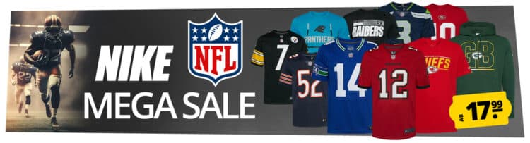 SportSpar: Nike NFL Merchandise im Sale