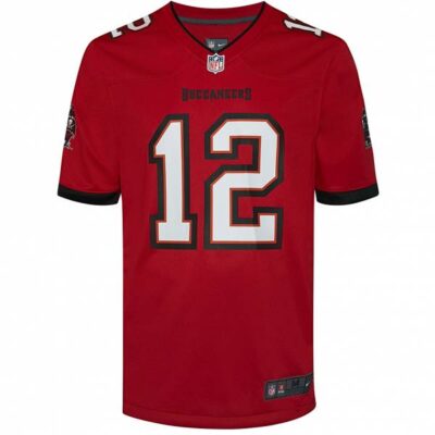 Tampa Bay Buccaneers NFL Nike #12 Tom Brady Herren American Football Trikot