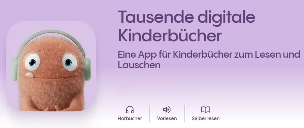 Tausende digitale Kinderbücher - 60 Tage Lylli gratis testen