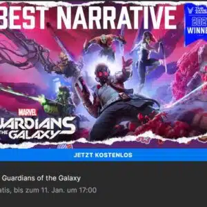 Gratis Game "Marvel's Guardians of the Galaxy" bei Epic