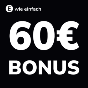 E WIE EINFACH: Günstiger Strom + 60€ BestChoice-Gutschein + bis zu 250€ Bonus