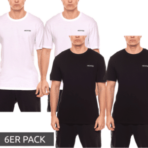 Hechter Studio Baumwoll-T-Shirts 6er-Pack für 29,99€ (statt 54€)
