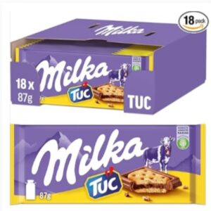 Milka Alpenmilch Tuc 18 Tafeln für 14,01€ 👉 79 Cent pro Tafel