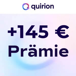 Thumbnail 🔥 145€ Prämie für 12 Monate Sparplan ab 25€ bei quirion 🔥