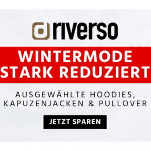 riverso Wintersale: Hoodies, Kapuzenjacken & Pullover schon ab 16,99€ + 20% Gutschein