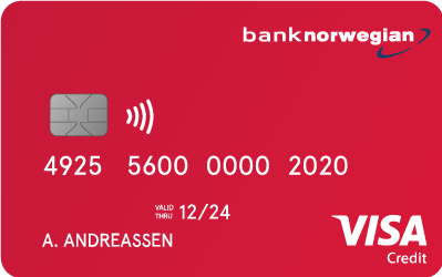 Norwegian kreditkarte