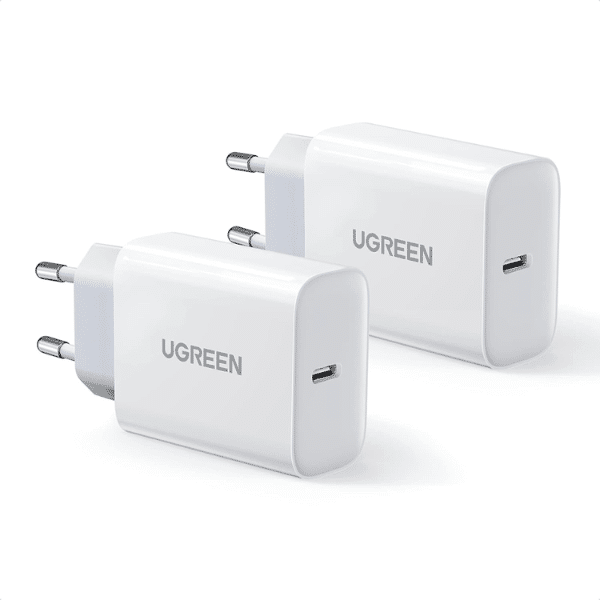 🚀 UGREEN 20W USB C Ladegerät - 2er Pack! - für nur 13,75€ (statt 24€)