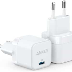 Anker PowerPort III 20W USB-C Netzteil Doppelpack Ladewürfel Schnellladeoption