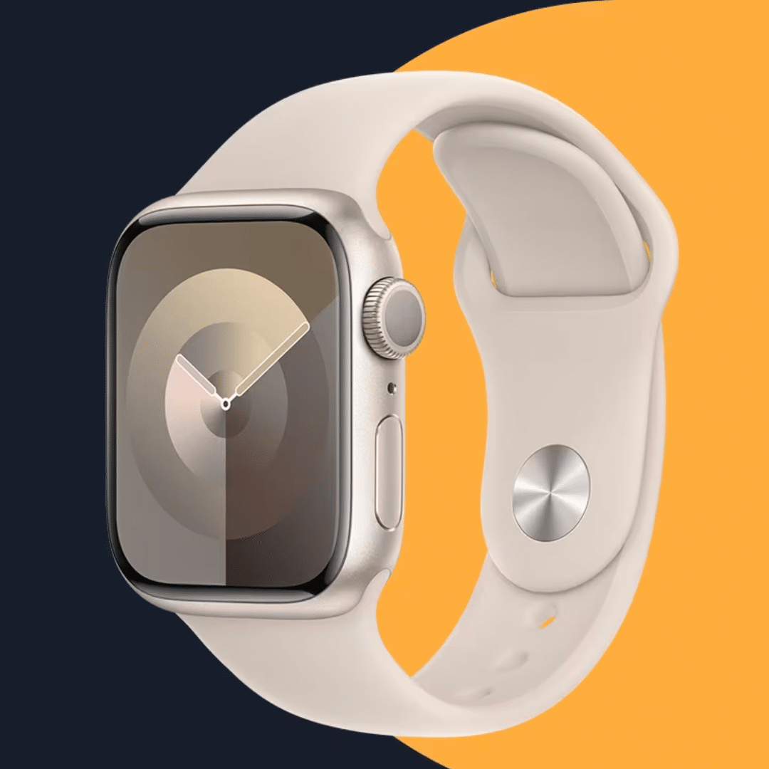 ⌚ Apple Watch Series 9 GPS 41mm Aluminium Polarstern Sportarmband für 369€ (statt 395€)