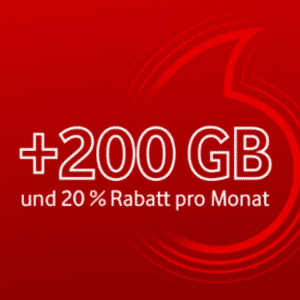 🔥 305GB 5G/LTE Allnet für 20,39€/Monat + 0€ AG + GigaDepot | Young- / VF-Kunde (GigaMobil Young L Vodafone)