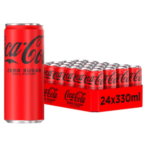 😍 Coca-Cola Zero oder Classic, 24er Pack (24 x 330 ml) für 16,19€ zzgl. Pfand 👉 67 Cent pro Dose