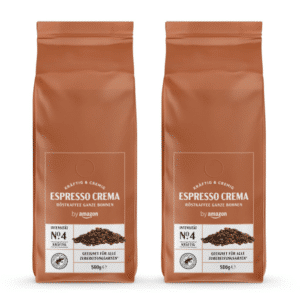 ☕ by Amazon Espresso Crema Kaffeebohnen für 6,83€ (statt 8€)