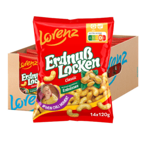 🥜 14x Lorenz Erdnuss Locken Classic 120g für 13,61€ (statt 21€)