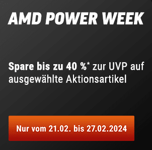 Thumbnail 💻 AMD Power Week: bis zu 40% Rabatt auf über Notebooks