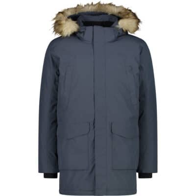 CMP Herren Zip Hoodie Parka Titanio