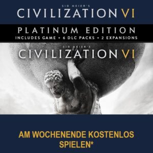 Sid Meier's Civilization VI : Platinum Edition (PC) | Kostenlos am Wochenende bei STEAM spielen bis 26.02.24 (19 Uhr)