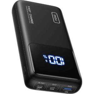 🤑 TOP-Preis = 50% Rabatt! 🚀 INIU Powerbank mit 100W und 25000mAh für 28,99€
