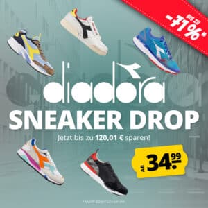 👟 Diadora Sneaker Drop: bis zu 71% Rabatt auf viele Sneaker