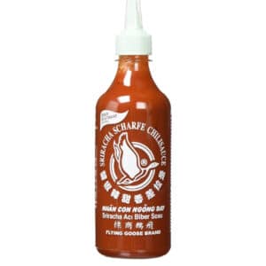 🌶️ FLYING GOOSE Sriracha scharfe Chilisauce  455ml für 3,92€ (statt 6,01€)