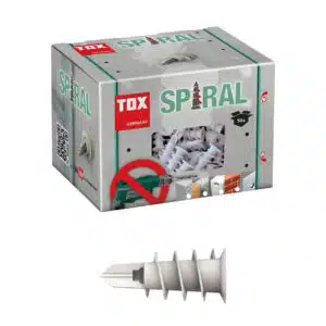 TOX 068100231 Gipskartondübel, Spiral, 32, KT Inhalt: 50 Stück, 32 mm für 6,95€ (statt 11€)